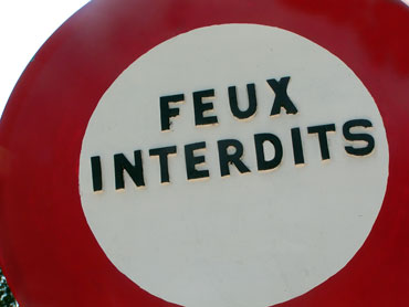 Image gratuite : feux-interdits