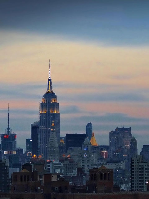 détail de l'ESB (Empire State Building)