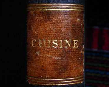 Livre de cuisine ancien