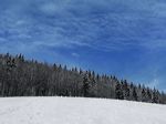 paysage avec le ciel bleu