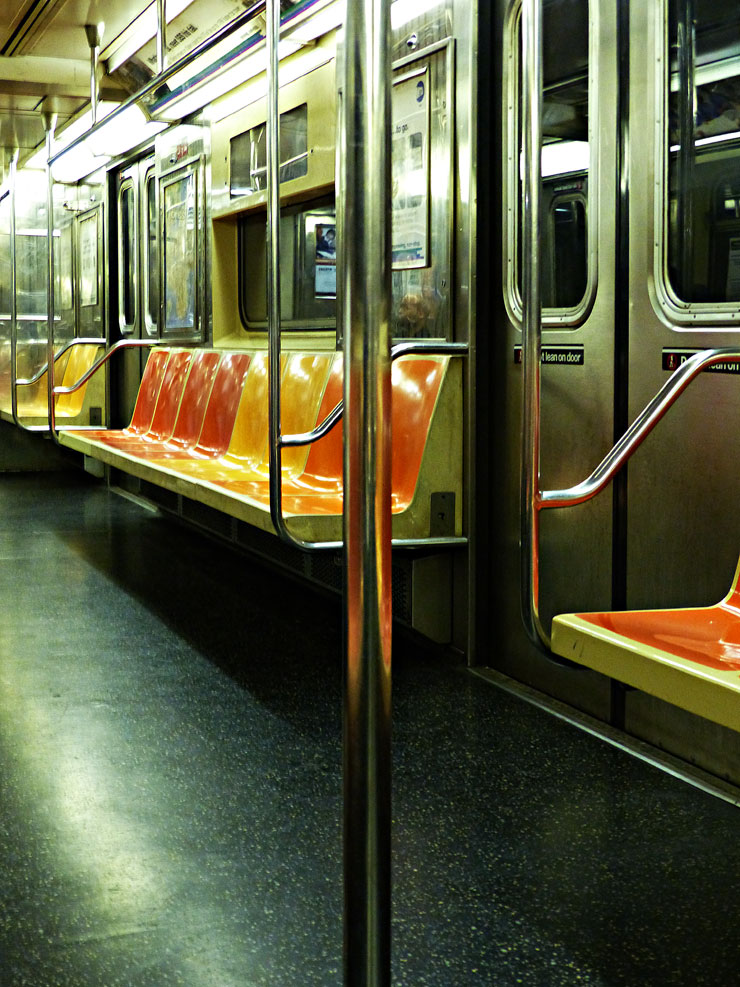 Dans le métro de New York