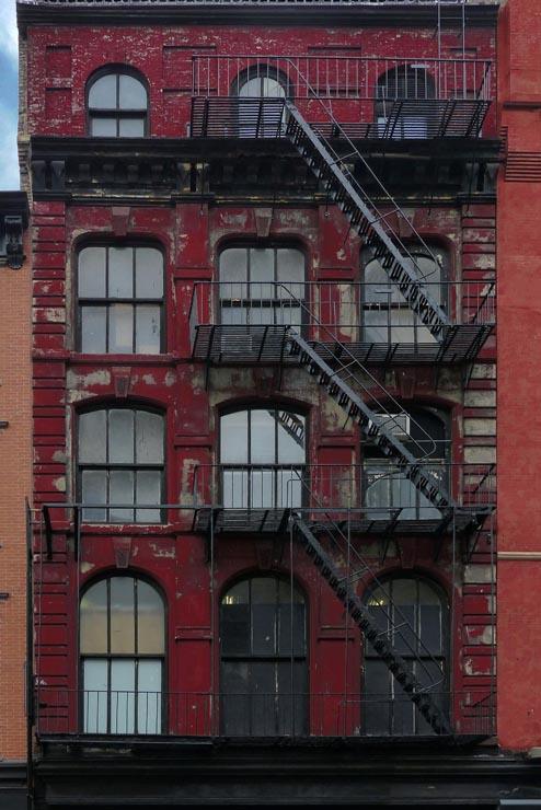 Sortie de secours à New York