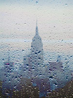 Pluie sur Manhattan